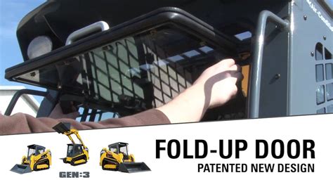 diy skid steer door|safety doors for skid steers.